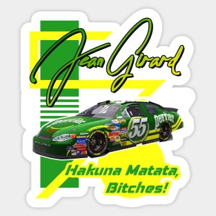 Jean Girard Car // Talladega Nights Racing Design Sticker